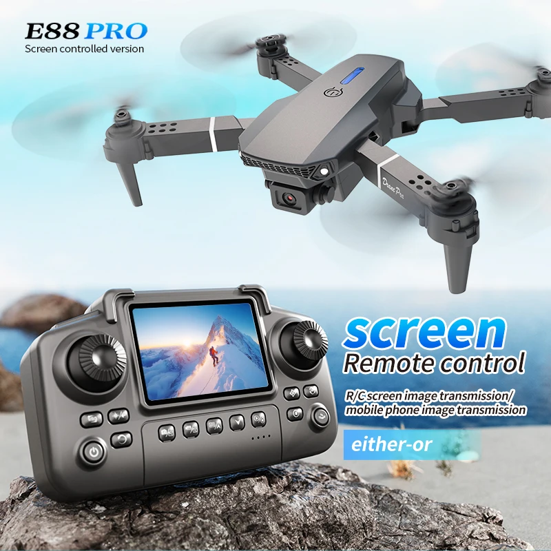 Profissional e88 pro drone com - Drone Racing Camera avaliação e preço