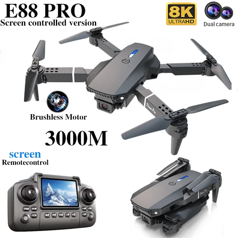 Profissional e88 pro drone com - Drone Racing Camera avaliação e preço