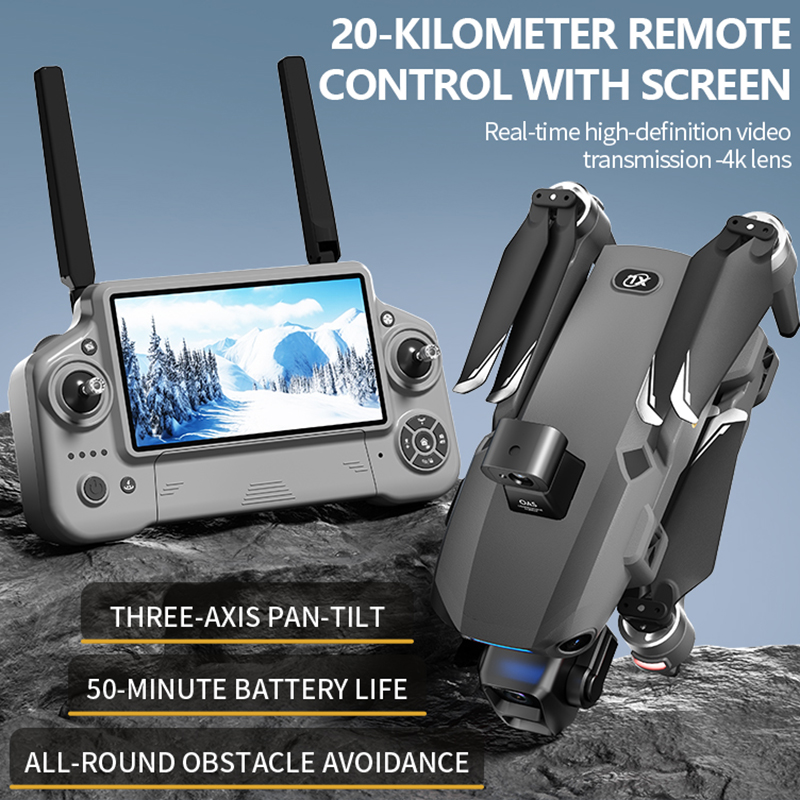 Novo Drone 8K com Câmera Dupla - Drone Racing Camera avaliação e preço