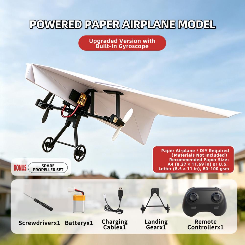 Kit de Avião de Papel com Cont - Drone Racing Flag avaliação e preço