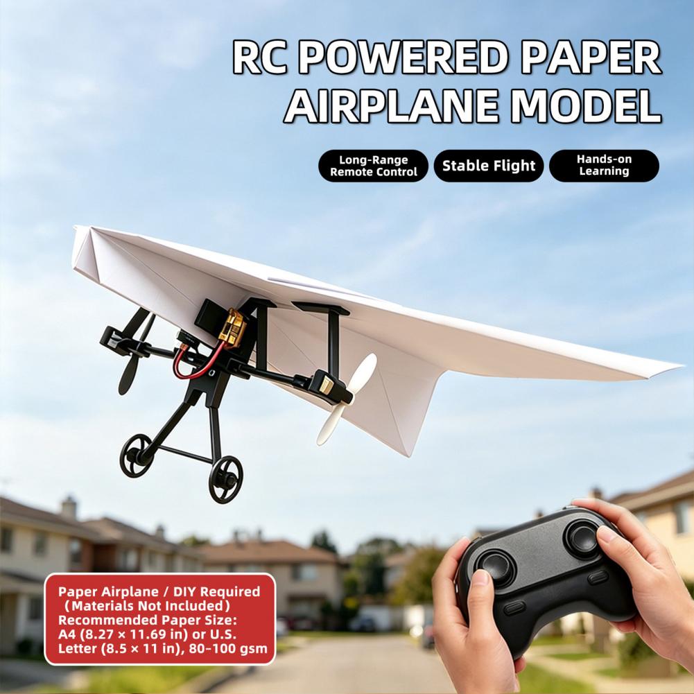 Kit de Avião de Papel com Cont - Drone Racing Flag avaliação e preço