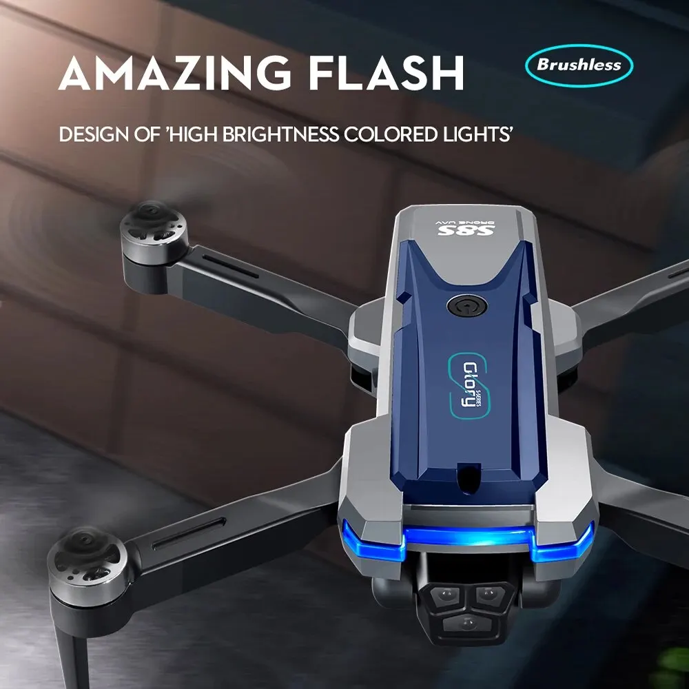Dobrável RC S8S GPS Drone, 5G  - Drone Racing Camera avaliação e preço